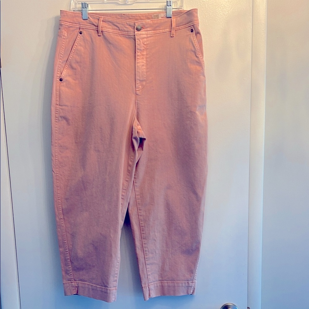 GAP light pink High Rise Pants